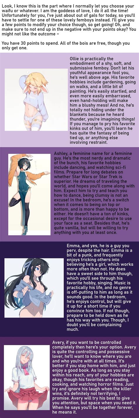 Tag: futa on femboy — CHYOA.